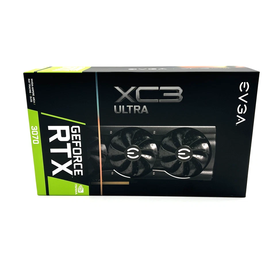EVGA GeForce RTX 3070 XC3 ULTRA GAMING 8GB GDDR6 Graphics Card (08G-P5-3755-KR) - Image 2 of 4
