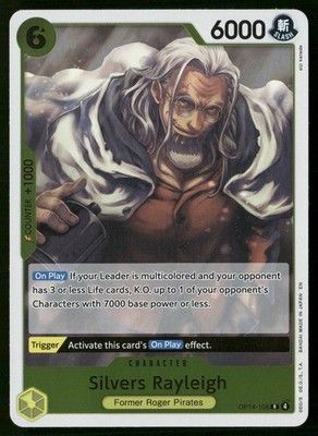 Silvers Rayleigh Foil R The Azure Sea's Seven OP14-108 NM | eBay