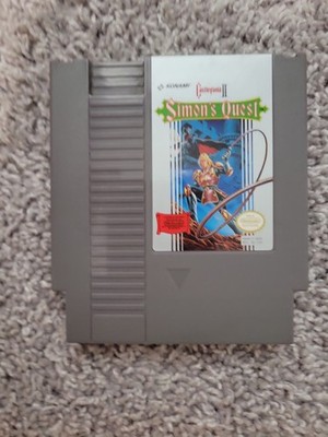 Castlevania 2 II Simons Quest (Nintendo NES, 1987) Rare Vintage