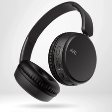 Image of JVC Deep Bass Wireless Bluetooth Headphone Handfree Calling HA-S36 Black