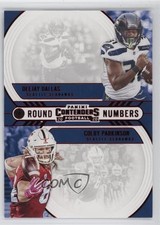 2020 Panini Contenders Round Numbers Ruby Colby Parkinson DeeJay Dallas 10uo
