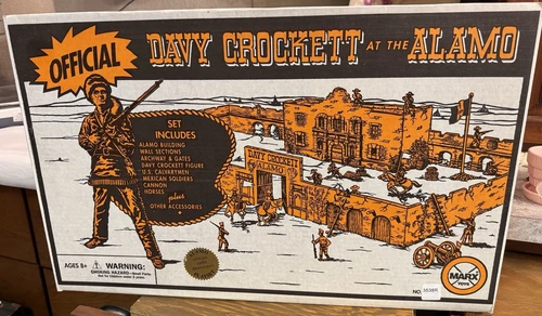 MARX Davy Crockett At The Alamo 3534/38R NIB 160th Anniversary Playset