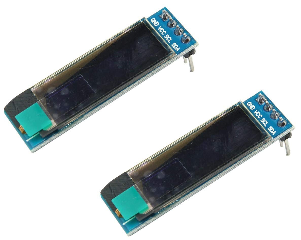 Module OLED 0.91 Pouce Bleu 128x32 pour Création de Mini Consoles de Jeu et Objets Connectés DIY