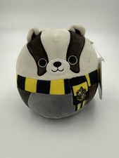 NWT Squishmallows Plush Wizarding Harry Potter Hufflepuff Badger 8" New with Tag