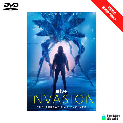 DVD Invasion TV Series Season 3 (2025) Drama Sci-Fi  All Region Free Shipping