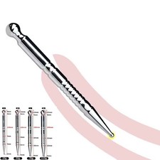 Stainless Steel Urethral Sounding Rod Penis Plug Stretcher Dilators BDSM