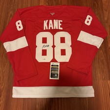 Patrick Kane Signed Autograph Auto Detroit Red Wings Jersey JSA COA
