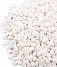 White Pebbles for Plants Garden Vases 1.8Lb White Rocks Gravel Decorative Stone