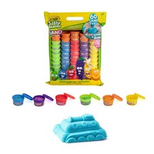 Crayola Silly Scents Play Sand   60 Mini1oz Tubs of Moldable Sensory Sand in ...