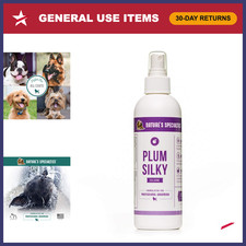Plum Silky Dog Cologne - Natural Pet Perfume & Finishing Spray, 8 oz, USA Made