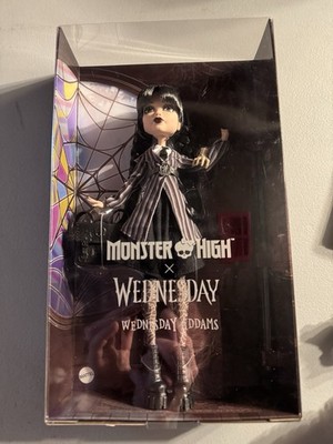 Mattel Collectible - Monster High X Wednesday - Wednesday Doll [New Toy] Pape