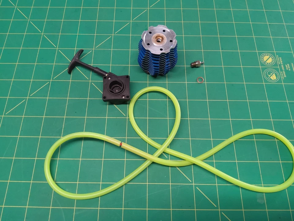 Tmaxx 3.3 Traxxas cooling head & pull start Revo 4tech Slayer nitro rc motor use - Image 4 of 4