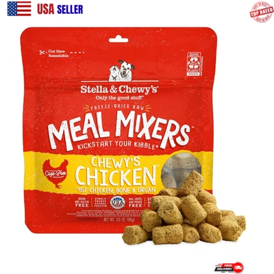 STELLA & CHEWY'S Stella & Chewy’S Freeze Dried Raw Super Beef Meal Mixer – Dog Food - 3.5 oz Bag
