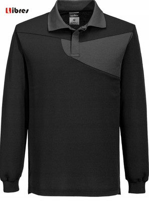koszulka robocza szara Cotton Comfort Polo Shirt PORTWEST [PW218] M  