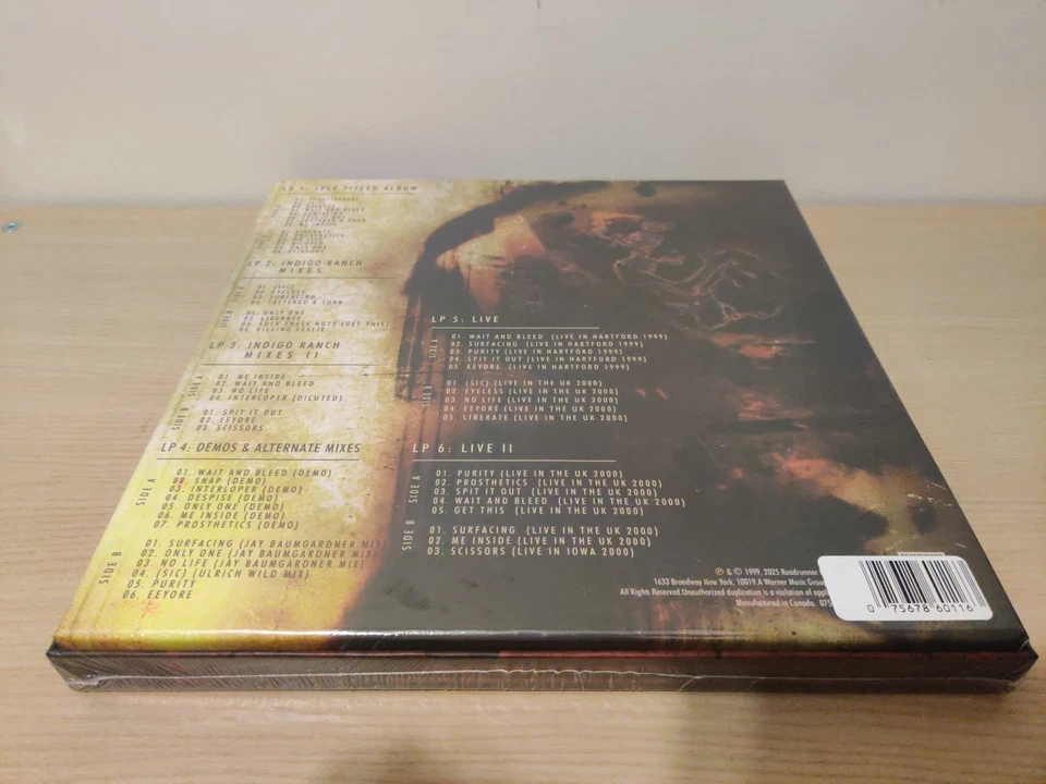 Slipknot 6LP 25th Anniversary Blood Filled Box Set Limited Edition 100 Sealed - Image 4 of 4