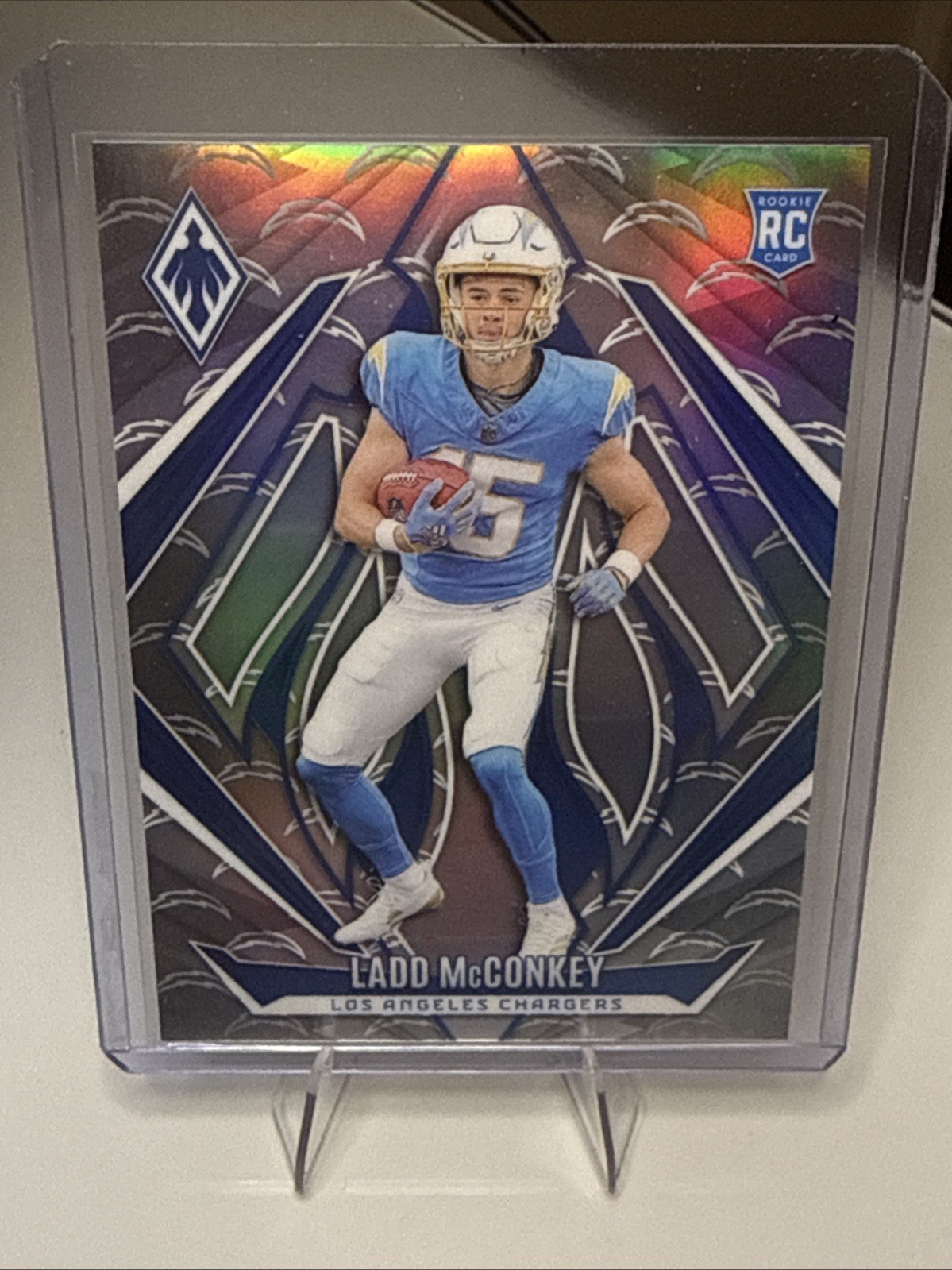 2024 Panini Phoenix Rookie Ladd McConkey #216 Team Logos 265 /299 (RC) 🔥🔥