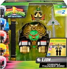 Power Rangers BLACK Ranger LION Thunderzord Action Figure