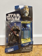 Star Wars Clone Wars 2010 Count Dooku with Ventress Hologram CW06 Figure
