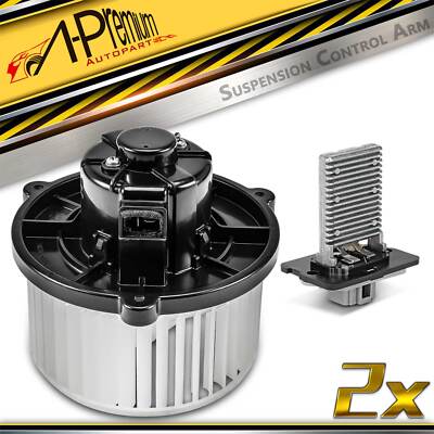 A-Premium Front HVAC Blower Motor & Resistor Kit for Hyundai Tucson 05 2.0L 2.7L