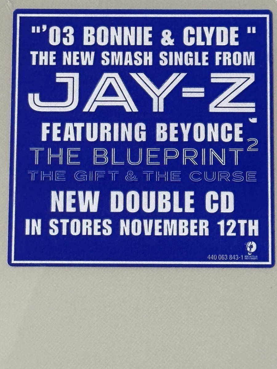 JAY-Z feat BEYONCÉ - '03 BONNIE & CLYDE 2002 US SEALED 12” VINYL