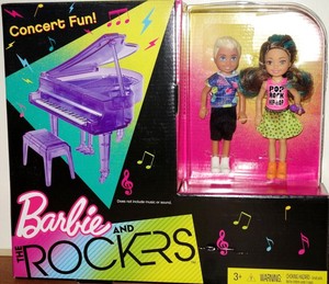 barbie piano set
