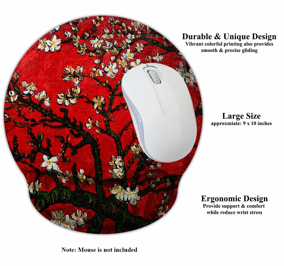 Mouse Pad with Wrist Rest Support & Durable Ergonomic Gaming Mouse Pad - 3003 - Image 2 of 4