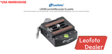 Leofoto LR-50 50mm Quick Release Lever Clamp with NP-50 Plate