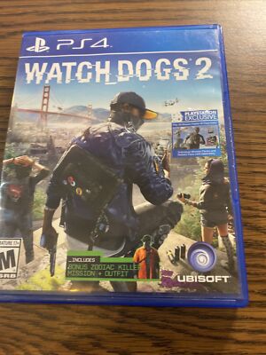 Watch Dogs 2 (PlayStation 4, 2016) - O