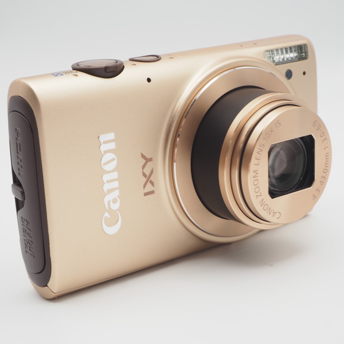 Mint] Canon IXY 610F PowerShot ELPH 330 IXUS 255 HS Gold w/Battery