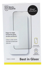 Body Guardz Screen Protector for iPhone 11 Pro - Xs - X Pure 2 Edge Clear NEW