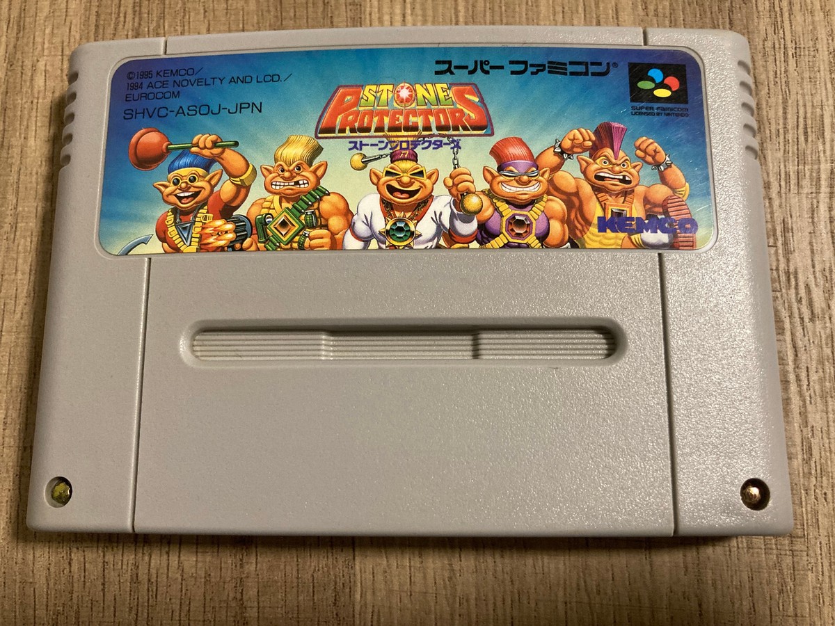 Stone Protectors (Nintendo Super Famicom) SNES/SFC authentic