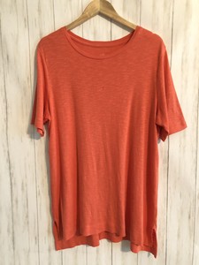 J Jill Pima Cotton Slub Knit Tee Shirt Top Women S Size Large