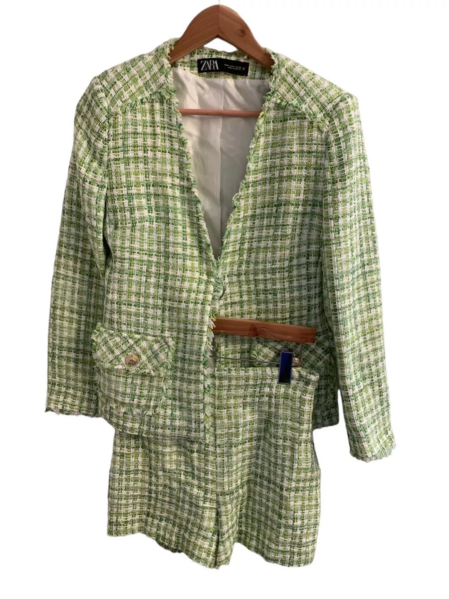Zara short tweed jacket cheap