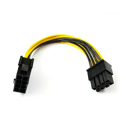 Adapter PCI-E CPU EPS 8 Pin To Dual 8P Power Splitter Graphics Card Cable