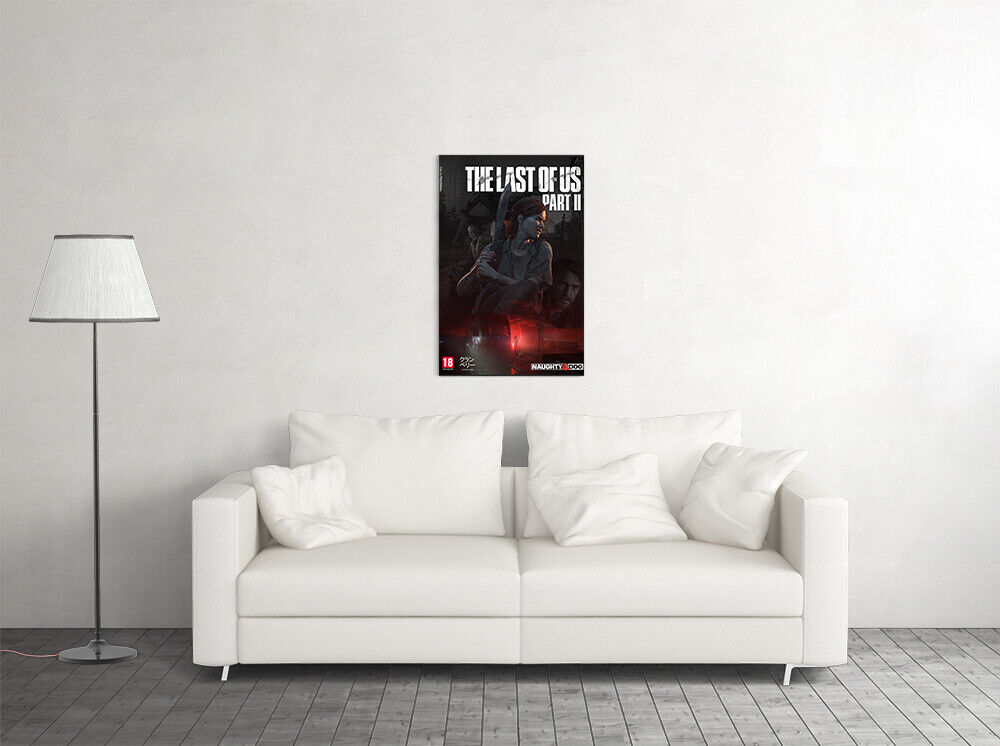 The Last Of Us 2 Ellie Poster Canvas Movie –