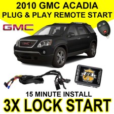 2010 GMC Acadia Plug  Play Remote Start System GM DIY 3X Lock Starter GM10