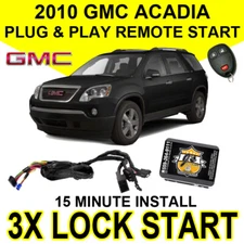 2010 GMC Acadia Plug & Play Remote Start System GM DIY 3X Lock Starter GM10