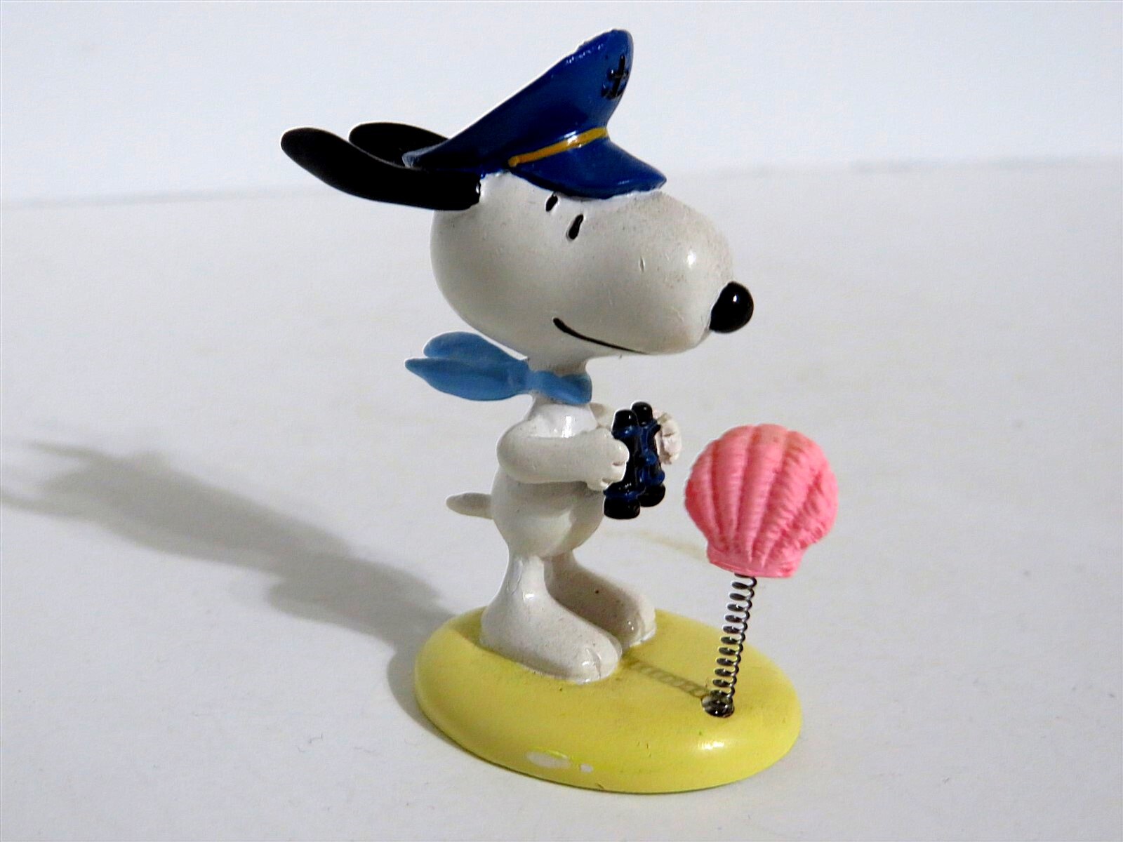 Rare Danbury Mint Snoopy Peanuts Charlie Brown Mini Spring Motion Figure