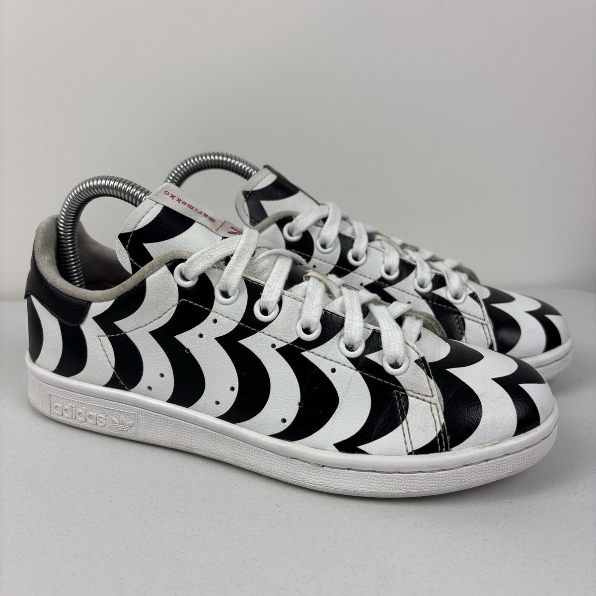 Adidas X Marimekko Stan Smith Women's US 6 UK 4.5 Black White