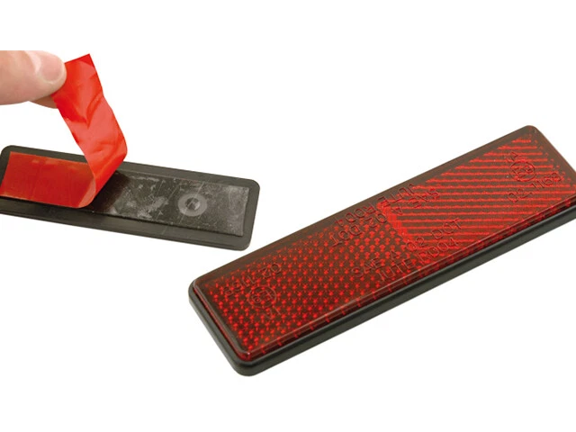V PARTS Reflex reflector catadioptrico rectangular con adhesivo