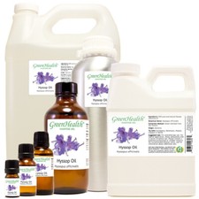 Hyssop Essential Oil - 100 Pure - Free Shipping Many Sizes - GreenHealth