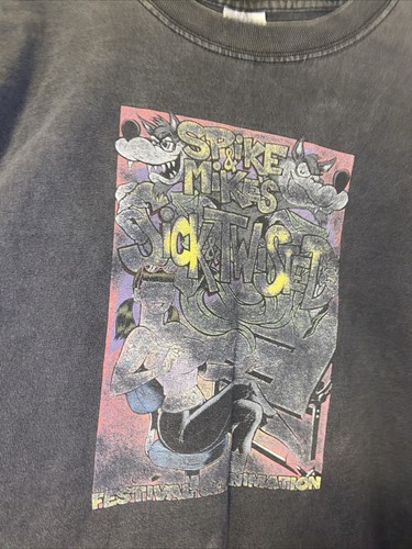 "Spike And Mike's Sick & Twisted Festival Of Animation T-Shirt RARE 1994 🚨Vhtf - Bild 3 von 8
