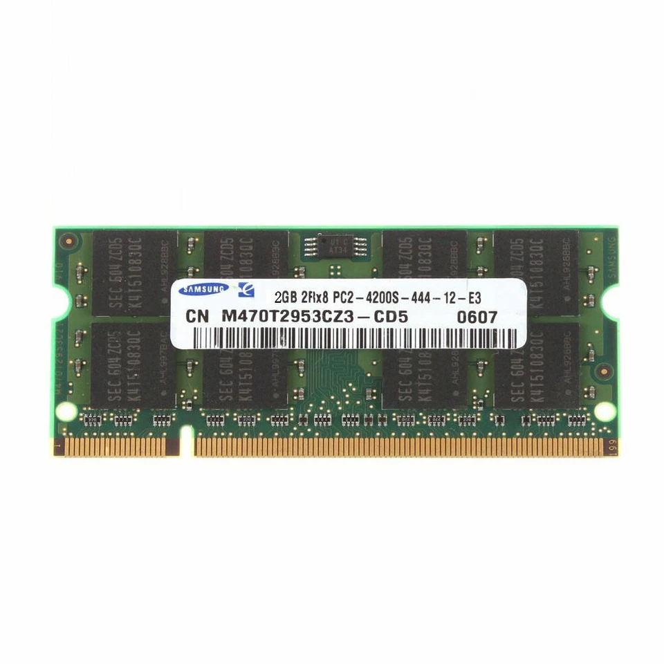 For Samsung 2GB PC2-4200S DDR2-533MHz 2Rx8 200Pin CL4 SODIMM Laptop Memory BT - Image 3 of 4
