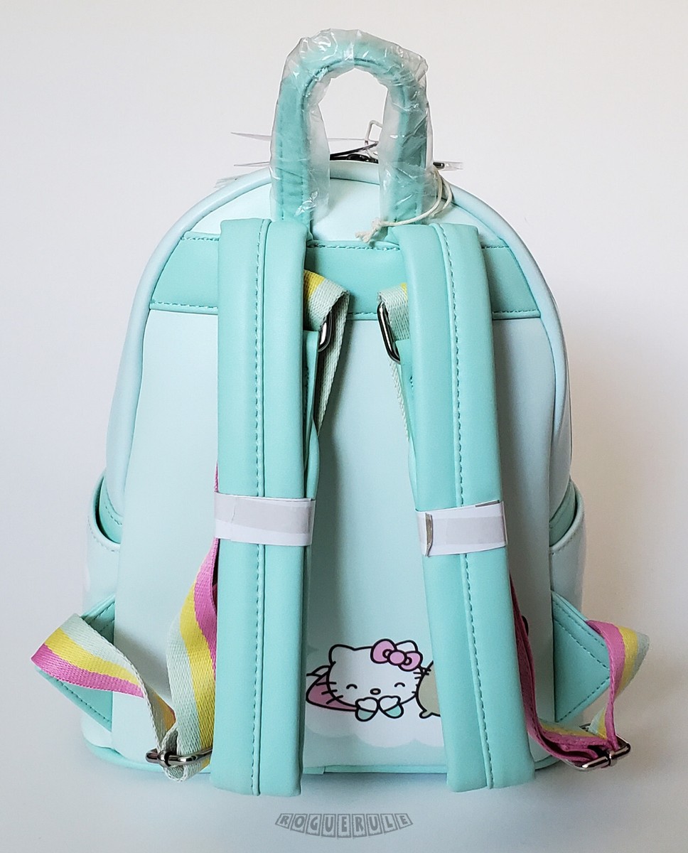 ?Loungefly Hello Kitty x Pusheen Rainbow Mini Backpack 