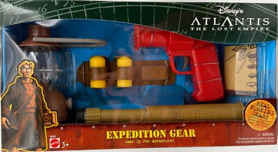 Disney Atlantis The Lost Empire Expedition Gear Set Sealed Box