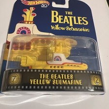 2017 Hot Wheels 50th Anniversary THE BEATLES Yellow Submarine