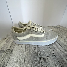 VANS speckled sneakers size US7
