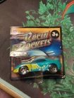 Taco Bell Racin Rockets Toy Car 2002 Teal Vintage Toy New Unopened