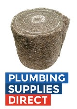 Hair Felt Pipe Insulation Lagging 7m Roll - 15mm 22mm Pipe 