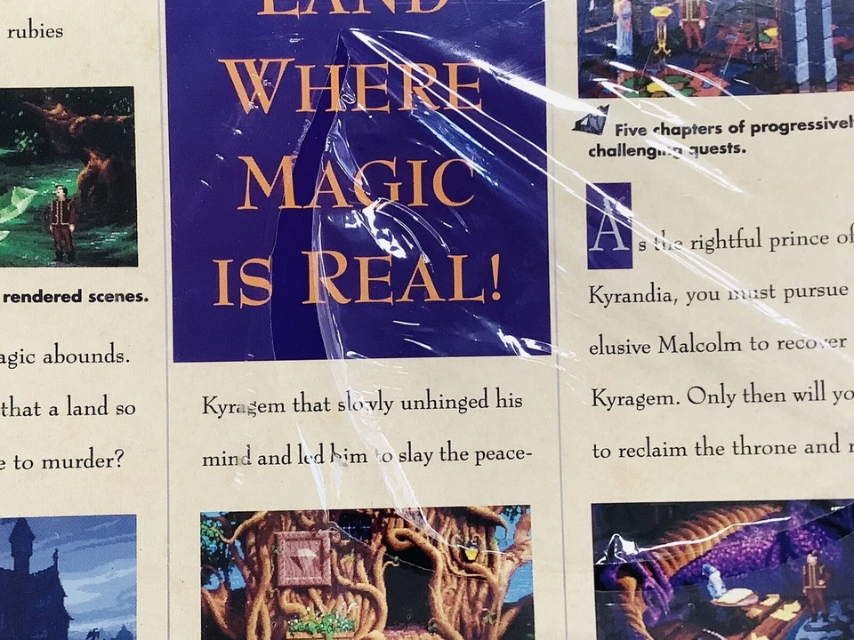 "BRAND NEW" The Legend of Kyrandia: Book One (Big Box) MAC CD-ROM FREE SHIPPING - Image 4 of 4